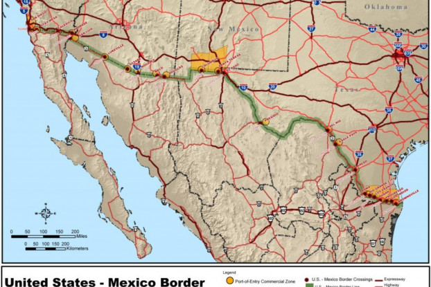 Chaos Along the Mexican Border