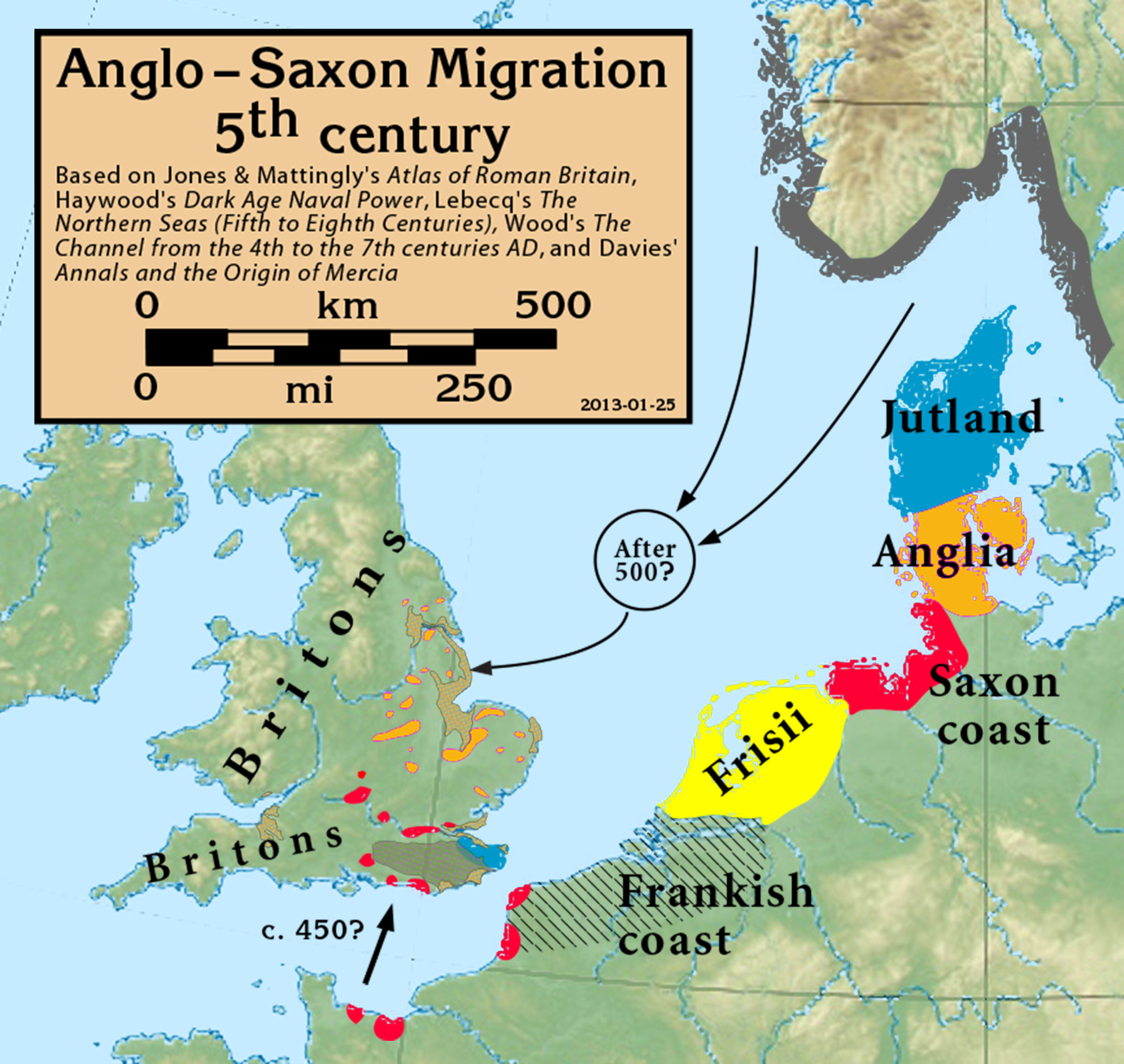 Britain-Anglo-Saxon migrations-Jutes-Angles-Saxons