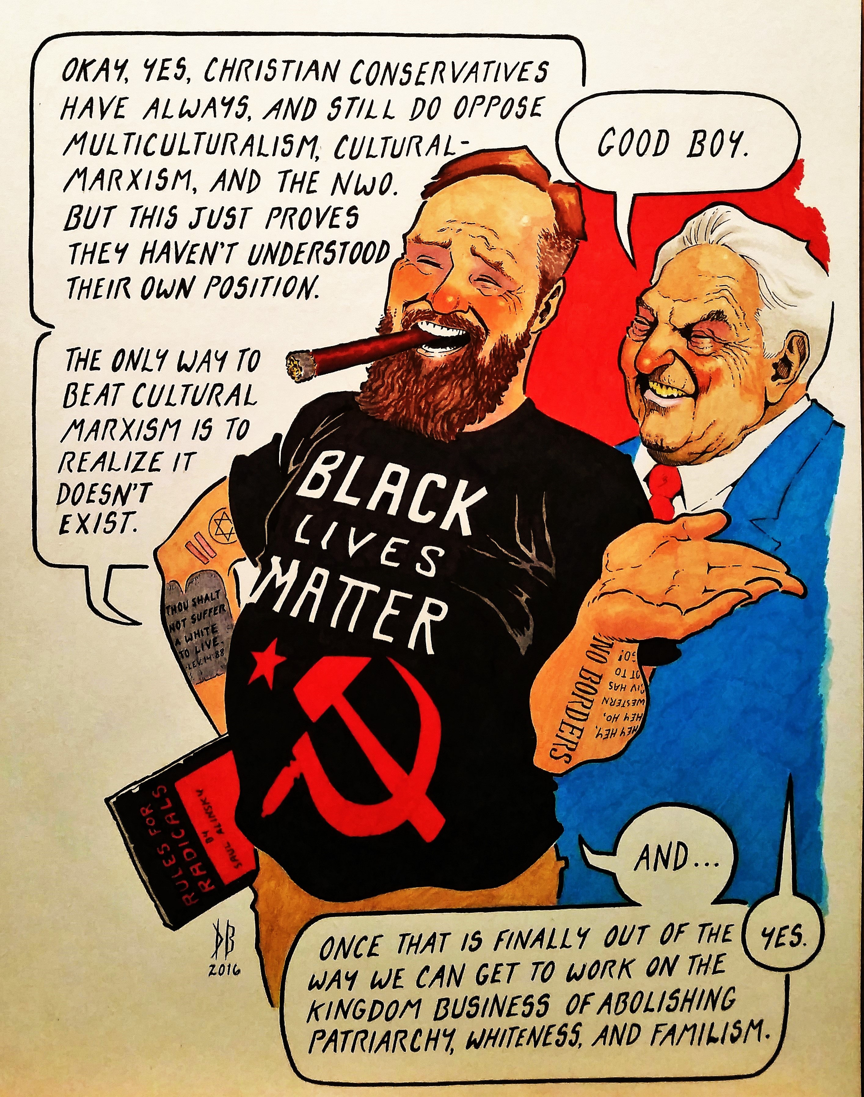 Joel McDurmon-cultural Marxism-Leon Trotsky-libertarianism-racism-American Vision-neo-theonomy